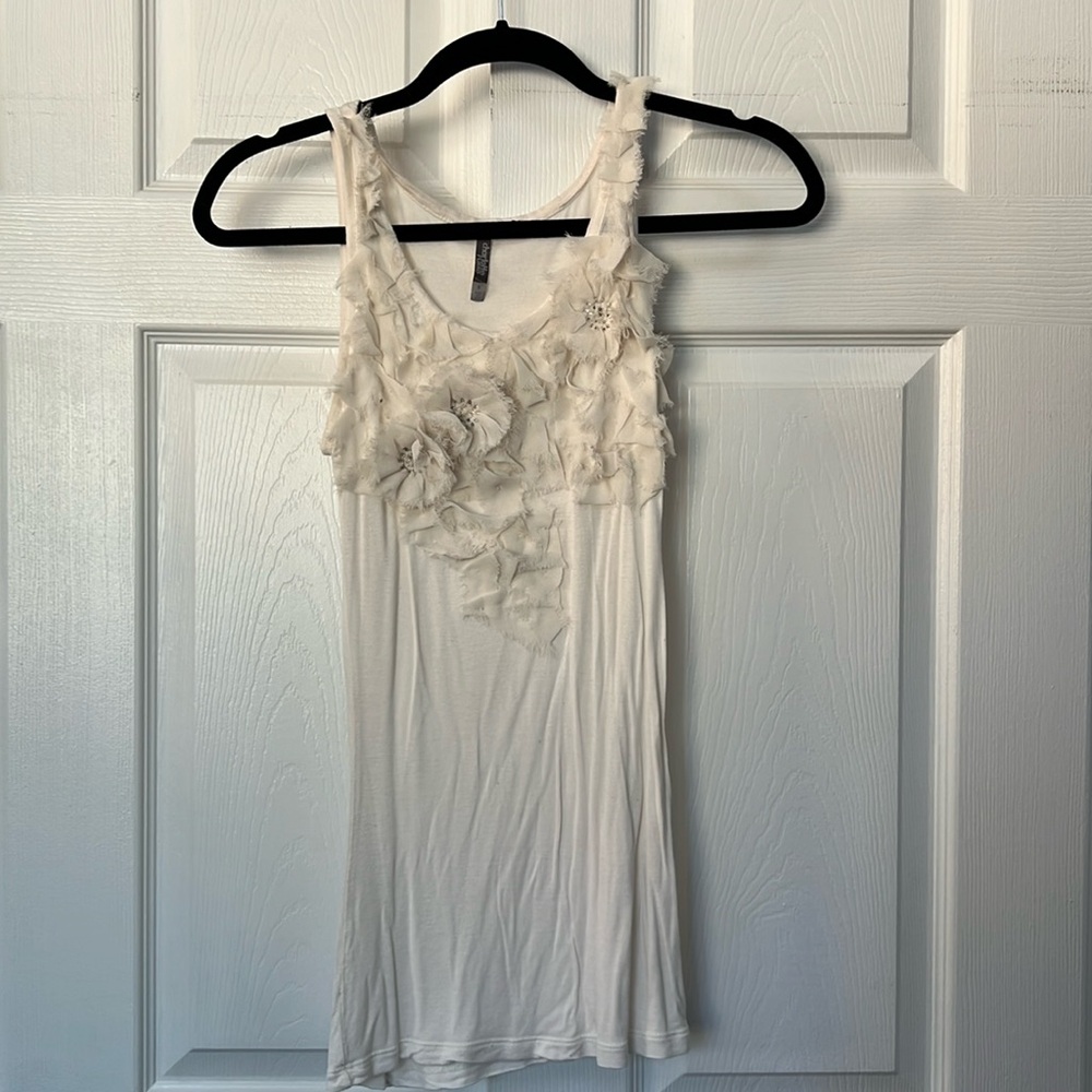 Charlotte Russe White Tank Top